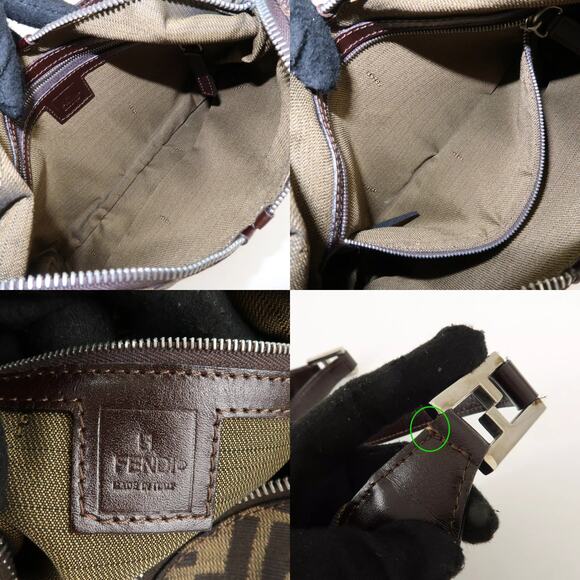 💎✨LUXURY✨💎 Authentic FENDI Zucca Shoulder Bag - Picture 5 of 7